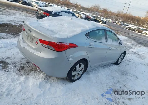 2013 Hyundai Elantra Gls из США, поврежденный, VIN 5NPDH4AE0DH299879